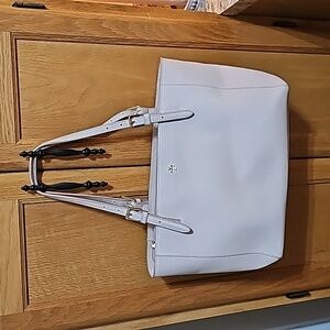 Tory Burch York Blush Pink Buckle Saffiano Leather Tote